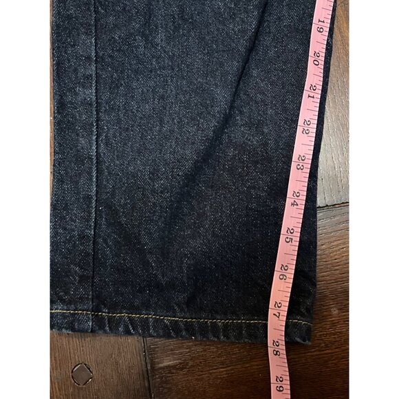 L.L.Bean Womens Jeans Dark Wash Straight Leg Comfort Waist High Rise Classic 4 - Picture 8 of 8